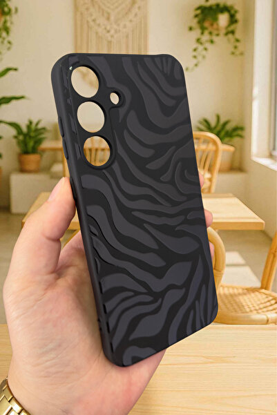 Vip Case Samsung Galaxy A16 - ZEBRA DESENLİ Silikon Darbe Emici Klasik Korumalı Rubber Kılıf277