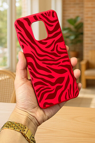 Vip Case Xiaomi Redmi Note 9 Pro/9S Uyumlu ZEBRA DESENLİ Silikon Darbe Emici ...