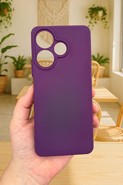 Vip Case Xiaomi Redmi 13 4G Silikon Darbe Emici Klasik Korumalı Rubber Kılıf
