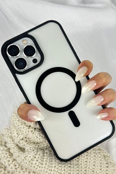 Vip Case Apple Iphone 14 Pro Uyumlu Kılıf Magsafe Kablosuz Şarj Özellikli Sar...