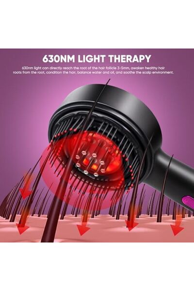 LIVVY Upgrade 2 in 1 Hair Oil Applicator, Electric Brush for Growth, Scalp Massager, IPX7 Waterproof
