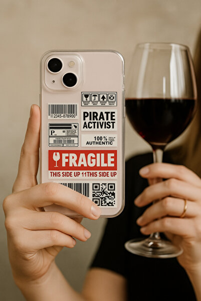 Vip Case Iphone 13 Ve 14 Ile Uyumlu-fragıle Şeffaf Magsafe Wireless Kablosuz Şarj Destekli V-mags Kılıf277