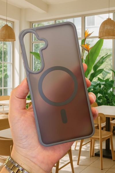 Vip Case Samsung S25 Plus Yükseltilmiş Kamera Korumalı Mat Sararmaz Kablosuz ...