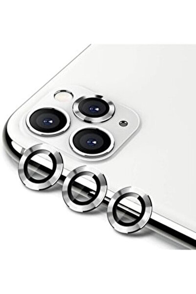 Vip Case Iphone 11 Pro Mercek Lens Koruyucu Silver