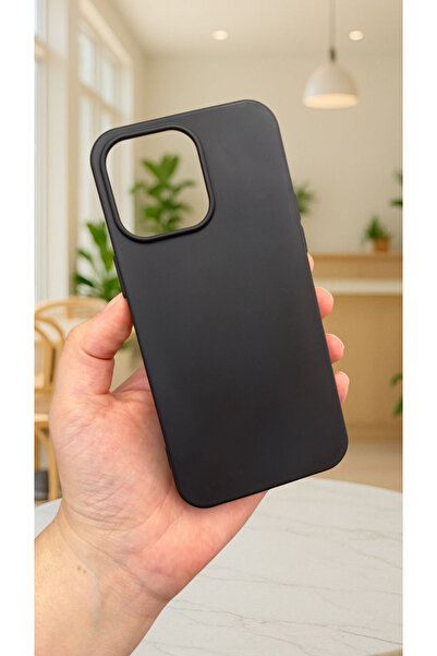 Vip Case iPhone 15 Pro Max - Silikon Darbe Emici Klasik Korumalı Rubber Kılıf