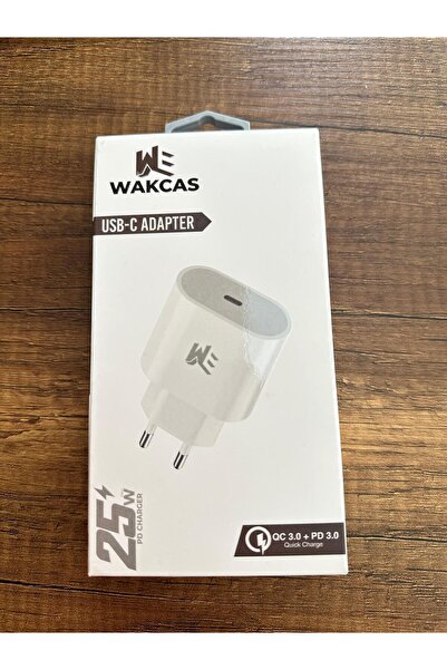 Q.C 3.0 PD 3.0 25W Hızlı Şarj Destekli Type-C (PD) Şarj Adaptörü