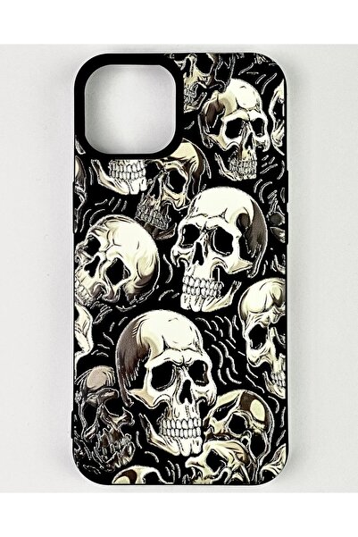 Vip Case iPhone 13 Pro Max Uyumlu KURU KAFA Desenli İçi Kadife Kamera Çıkıntı...