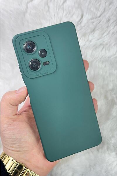 Vip Case Redmi Note 12 Pro 5g ( Yurtdışı ) Lansman Kamera Korumalı Içi Kadife Yumuşak Silikon Mara Kılıf