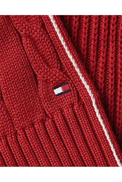 Tommy Hilfiger RWB CONTRAST CABLE CARDIGAN
