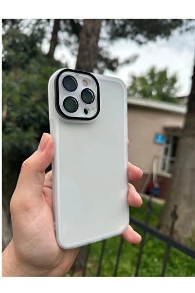 Vip Case Apple Iphone 13 Pro Max Sert Parlak Kamera Ve Darbe Korumalı Arkası Renkli Şeffaf Berry Kılıf