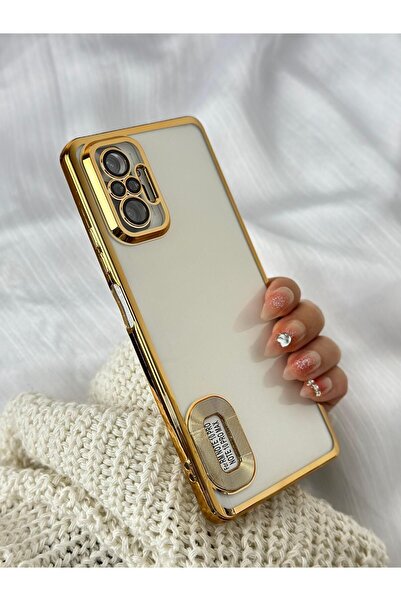 Vip Case Xiaomi Redmi Note 10 Pro Logo Detaylı Kenarları Renkli Kamera Korumalı Luxury Omega Kılıf
