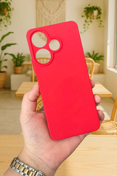 Vip Case Xiaomi Redmi 13 4G Silikon Darbe Emici Klasik Korumalı Rubber Kılıf