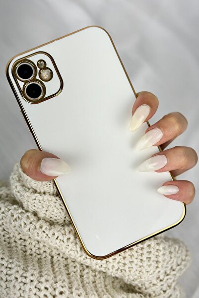 Vip Case iPhone 11 Soft Bark Case with Shiny Edge Gold Detail (12 Look)