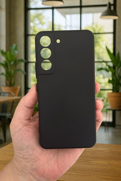 Vip Case Samsung Galaxy S22 Silikon Darbe Emici Klasik Korumalı Rubber Kılıf