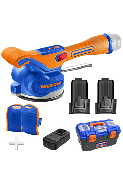 WADFOW 12V Ceramic Shaker Holder and Bag Kit - WTVM1D035 (Product includes 2 batteries and charger)