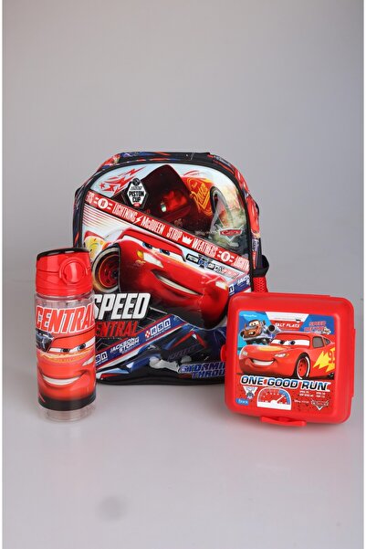 CARS DEKOMUS İLE LİSANSLI KÜÇÜK BOY 32 CM TEK BÖLMELİ ANAOKULU ÇANTASI,500 ML...