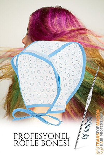 Transformacion Röfle Bonesi ve Tığ Seti – Boya Tutmaz - Profesyonel Saç Açma Aparatı 722071
