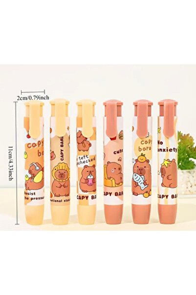 ÖZ KIRTASİYE Capybara Stick Silgi Orjinal Kutulu Ürün (1 adet)