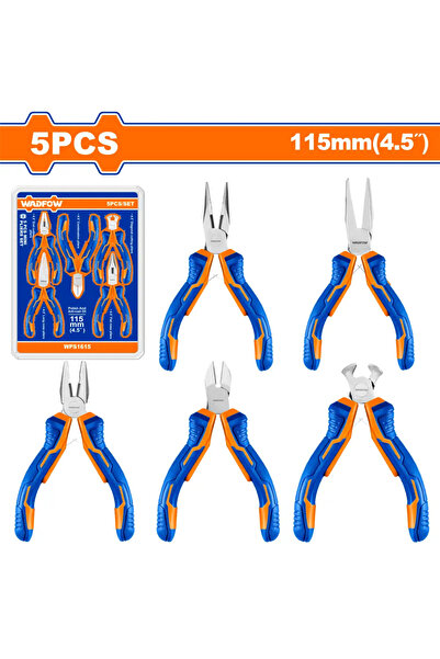 WADFOW طقم زراديات إلكترونية صغيرة 4.5" (115مم) – 5 قطع – WPS1615