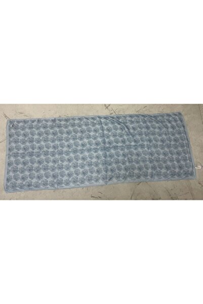 Ebruli MAVİ ÇİÇEKLİ SOFT ŞAL
