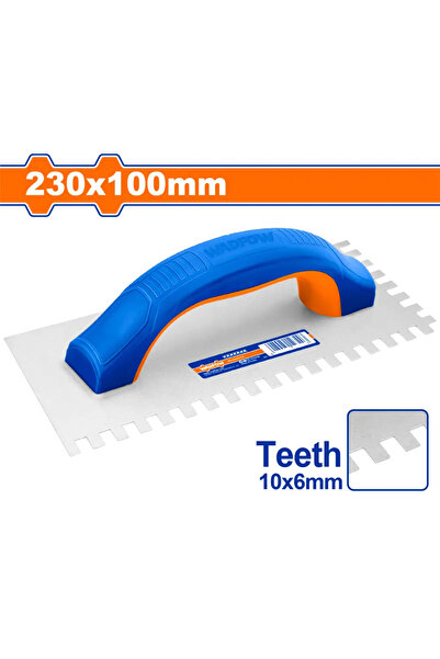 WADFOW بروة لياسة 230×100 مم يد ربل مشرشر — WPE4923