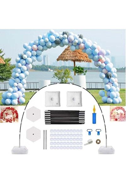 Toybox حامل قوس البالون حامل قوس البالون كبير قابل للتعديل مع حامل دعم القاعدة