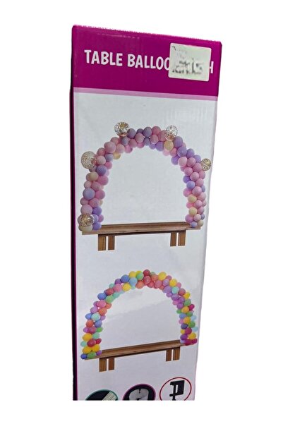 Toybox Table Arch Decoration Balloon Display Stand for Party Decoration