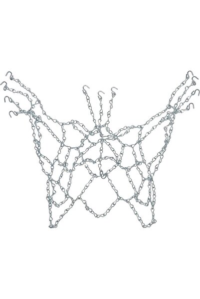 erorex شبكة كرة سلة متينة من الفولاذ المجلفن بقياس 21 بوصة