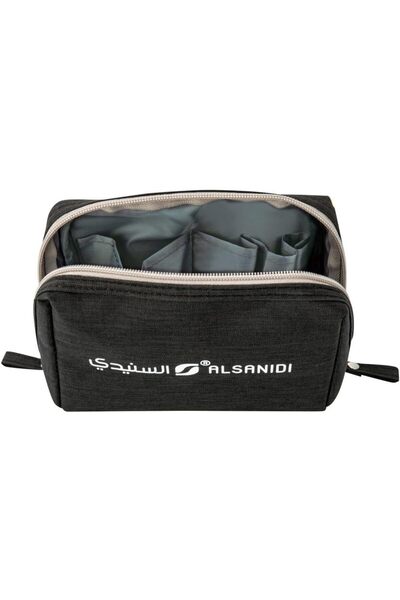 erorex Travel personal purposes bag Waterproof Personal Travel Bag Black Size 17 * 8 * 13.5Cm