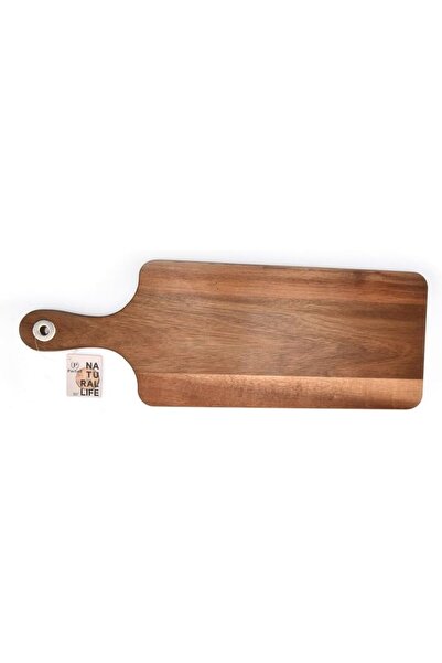 erorex Acacia Wood Rectangular Paddle Chopping Board Brown N G600Kx0460