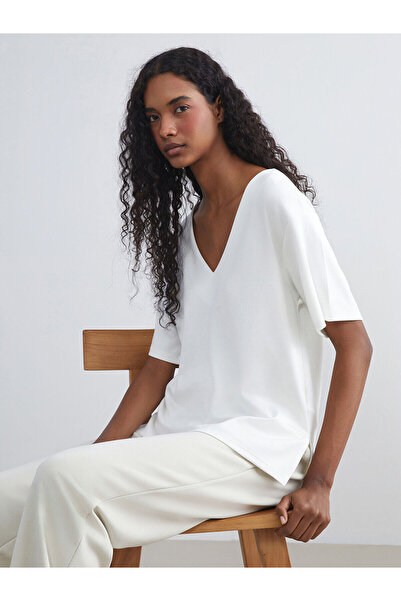 LC Waikiki Tricou de damă cu decolteu în V