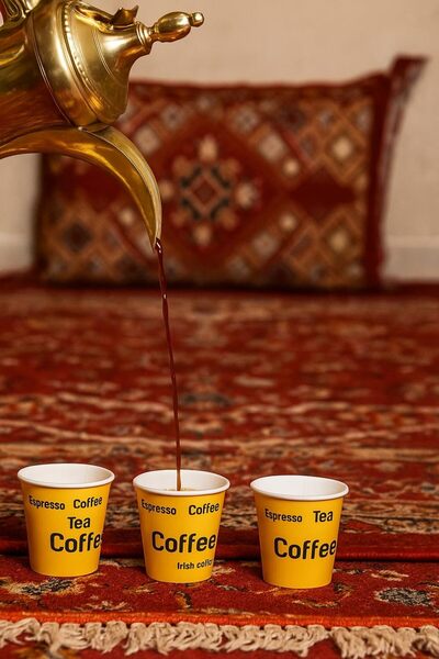 erorex Jsm Paper Kahwa Cup 50 Pieces, 2.5 Oz Capacity