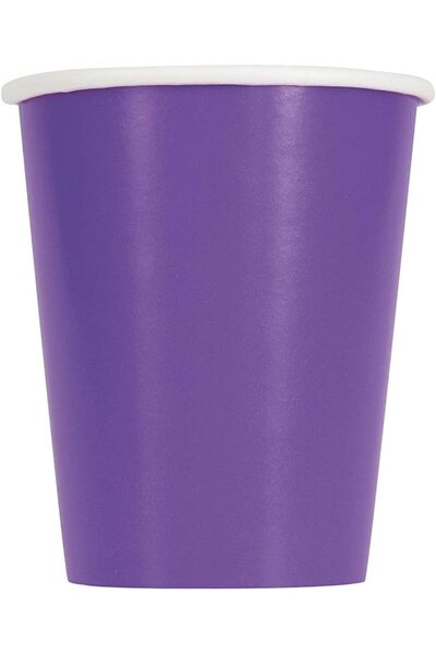 erorex Neon Purple Paper Cup