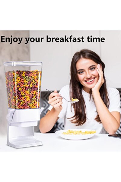 erorex Cereal Dispenser Cereal Containers Storage Organization Storage Containers Kitchen Pantry Plastic