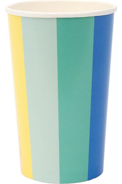 erorex Colour Wheel Highball Cups