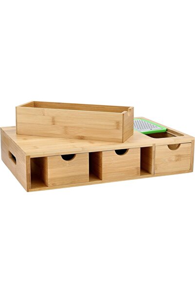 erorex Bamboo Cutting Board 44.2X30X9.3 Cm