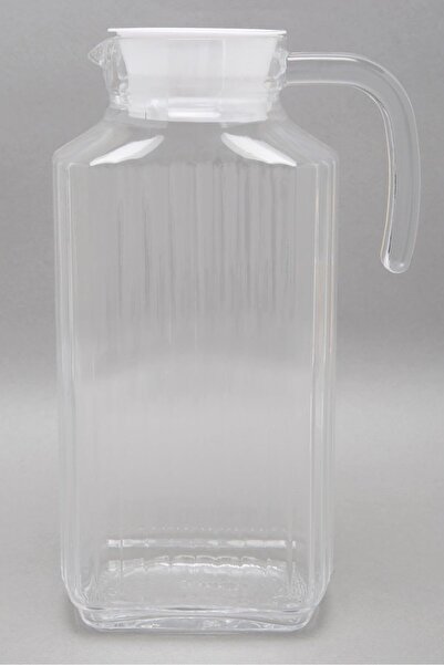 erorex Clear Texture Glass Jug, Clear, One Size 116478111
