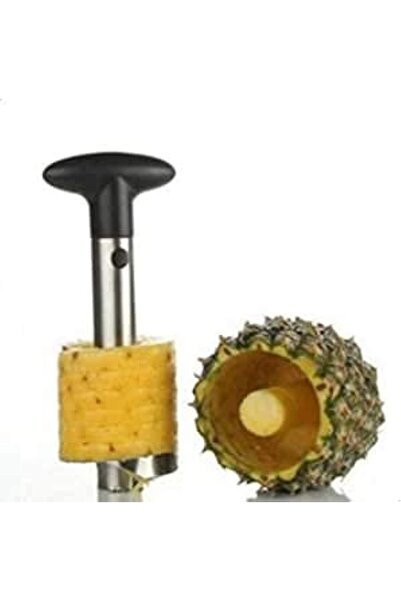 erorex Stainless Steel Fruit Pineapple Corer Slicer Peeler Cutter