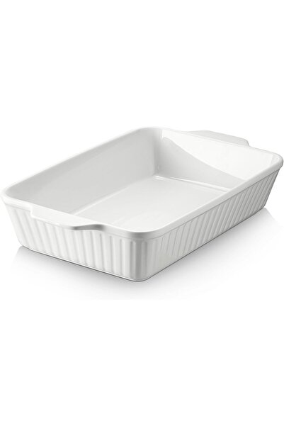 erorex Casserole Dish, Ceramic Baking Dish, Large Lasagna Pan Deep, Casserole Dishes Oven, 135 Oz Deep