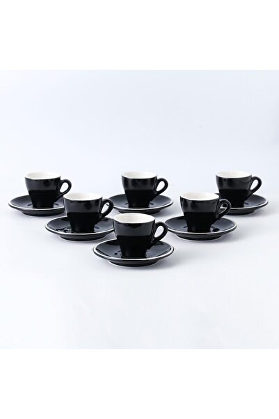 erorex Ceramic Espresso Cup Set 6,Safety Arabian Coffee Black Tea Cups,Great Party Coffee Cups Saucers