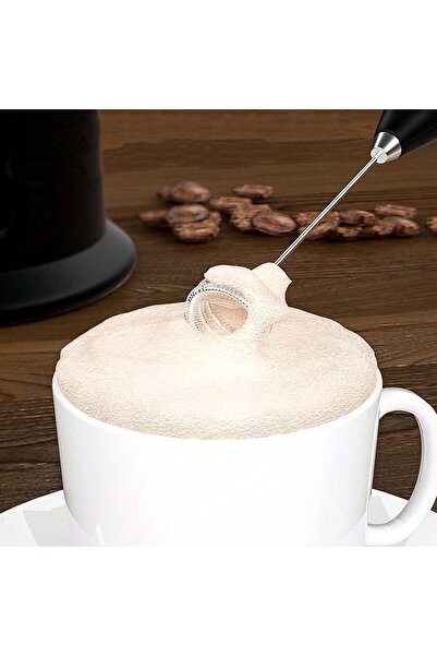 erorex Integrated Hand-Held Beverage Mixer Electric Coffee Foam Machine Stainless Steel Mixer Bracket,