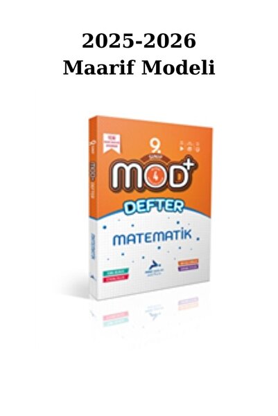 paraf yayınları Paraf 9. Sınıf Matematik Mod Defter 2025/26 Maarif Modeli