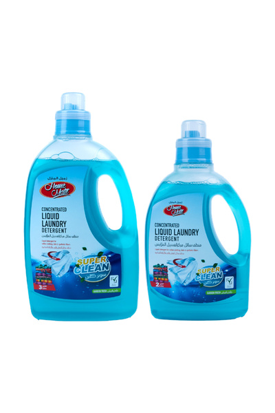 Homemate Home Mate Garden Fresh Concentrated Liquid Laundry Detergent 3L + 2L Combo Pack
