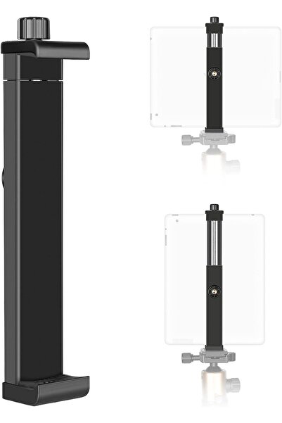 NEEWER حامل محول ثلاثي القوائم لجهاز iPad اللوحي، مشبك قابل للتعديل من 6.3 إلى 9.25 بوصة لجهاز iPad Mini iPad