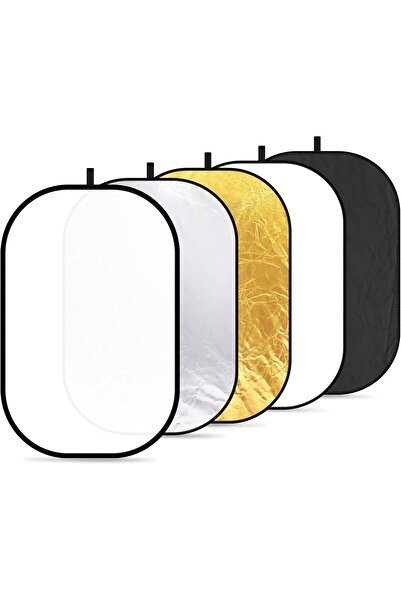 NEEWER - 10071556 طقم عاكس/ناشر إضاءة كاميرا محمول متعدد الاستخدامات 5 في 1، ...