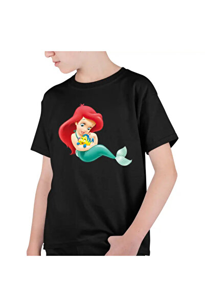 OEM Μικρή Γοργόνα Μωρό Χαλινάρι Άριελ Μικρή Γοργόνα Μπλουζάκι για Αγόρια