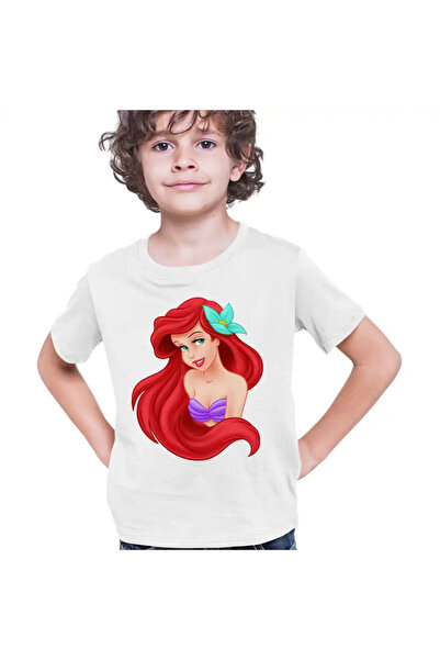 OEM Μικρή Γοργόνα Άριελ Μπλούζα Μικρή Γοργόνα για Αγόρια