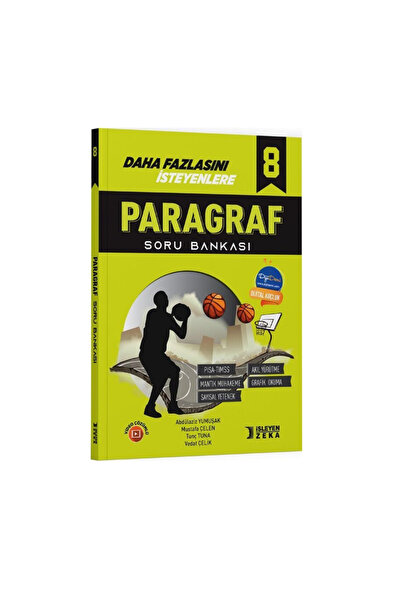 İşleyen Zeka Yayınları İşleyen Zeka 8. Sınıf Paragraf Soru Bankası