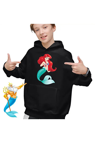 OEM Children's Hoodie Boys Little Mermaid Ariel Princess