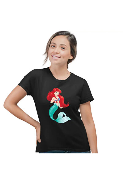 OEM Tricou Femei Little Mermaid Ariel Printesa
